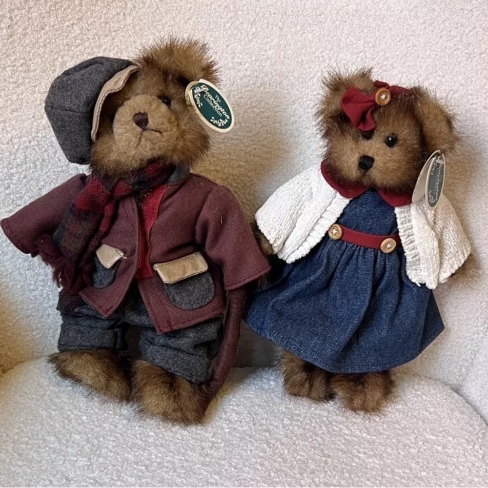 Bearington Bear Collection Jill & Tiny Timmy Collectible Plush Set